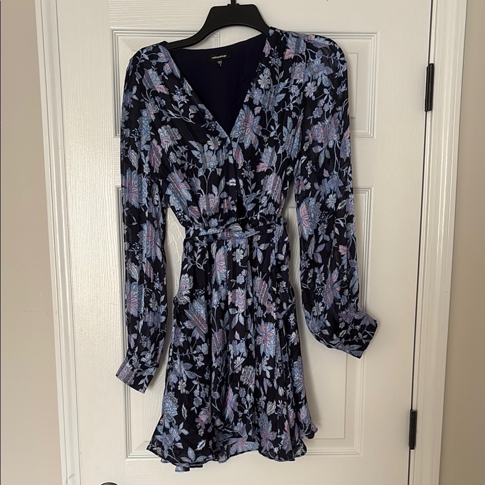 Floral Navy Dress